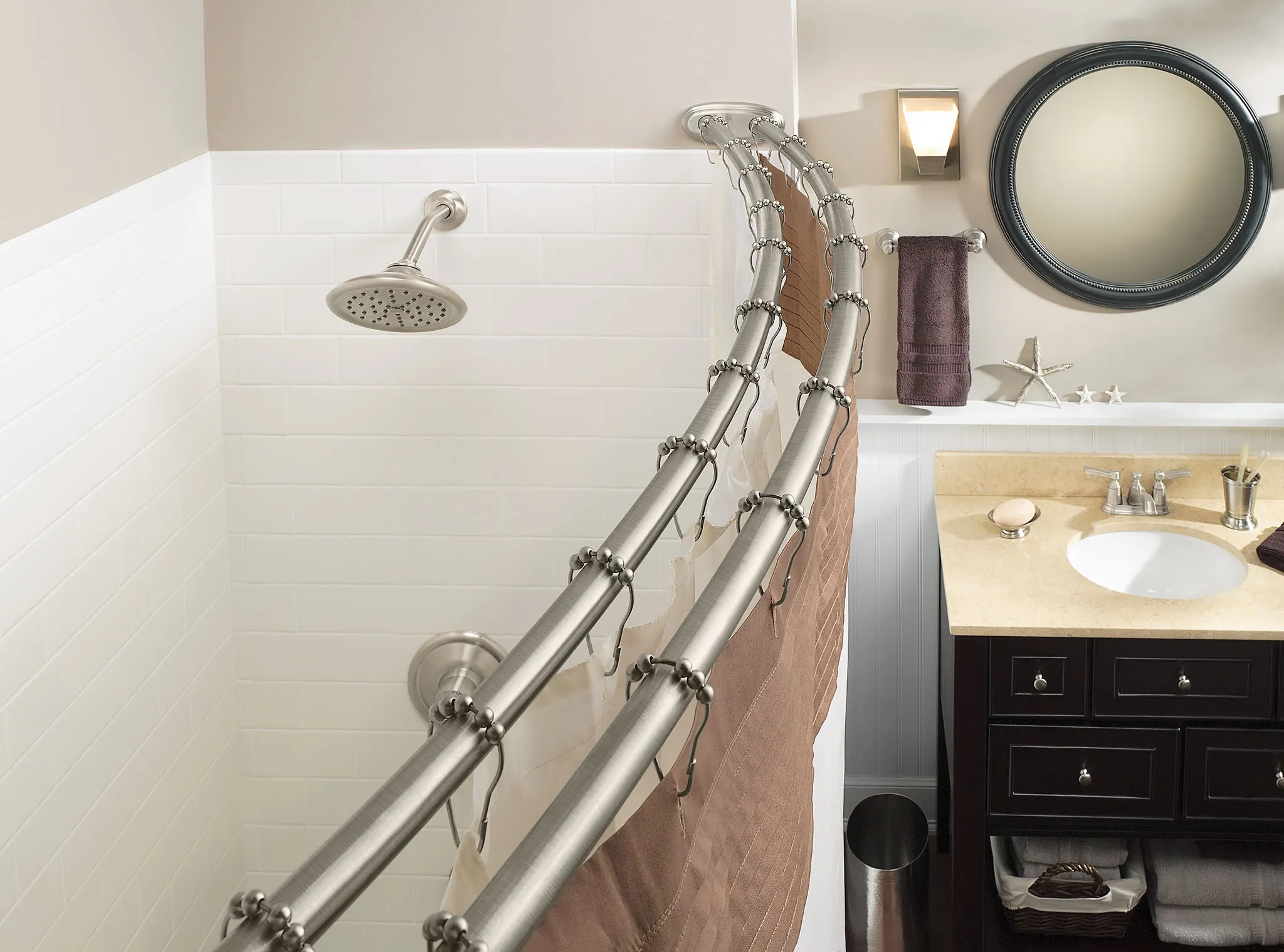 Moen Chrome Shower Curtain Rings