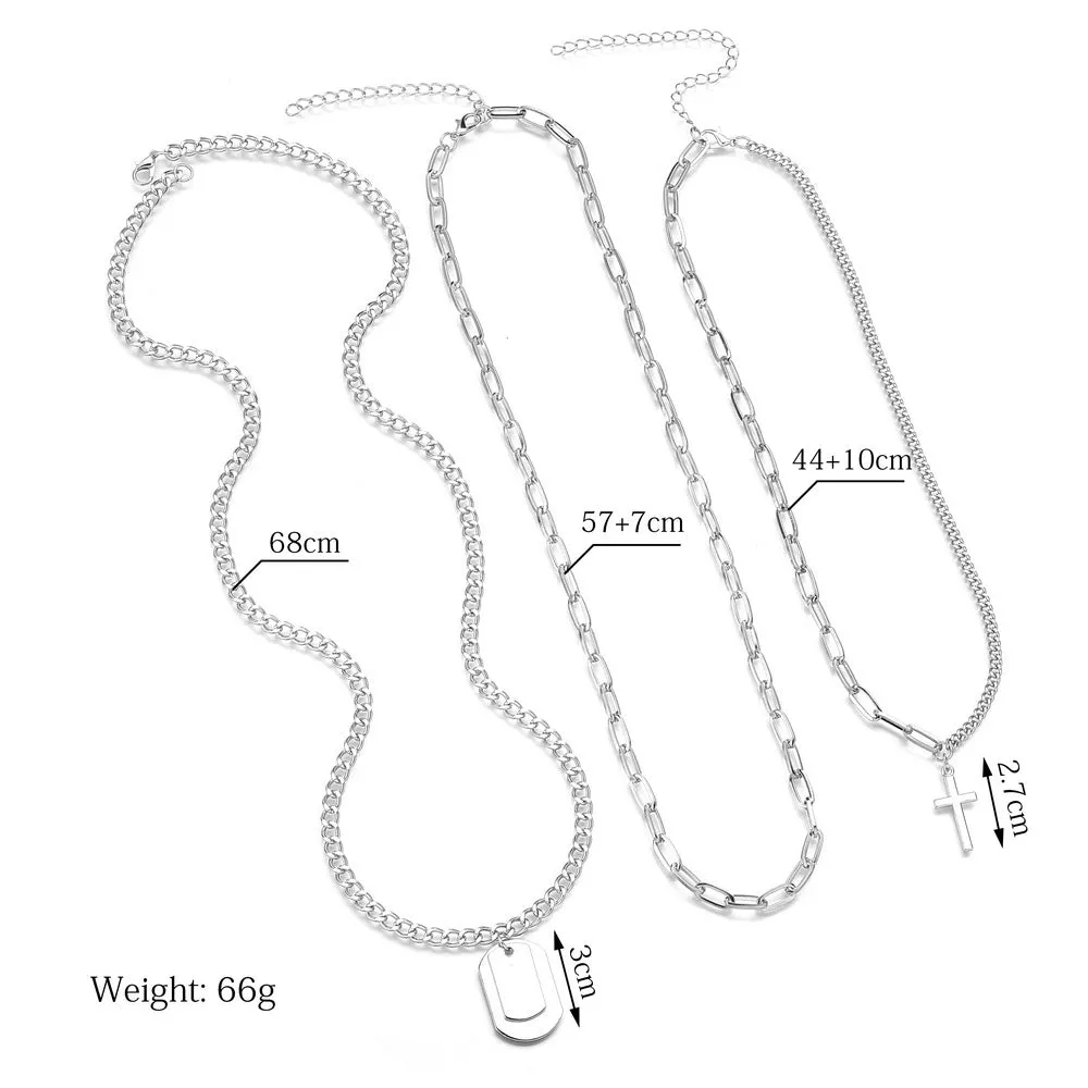 Multilayer simple sweater chain