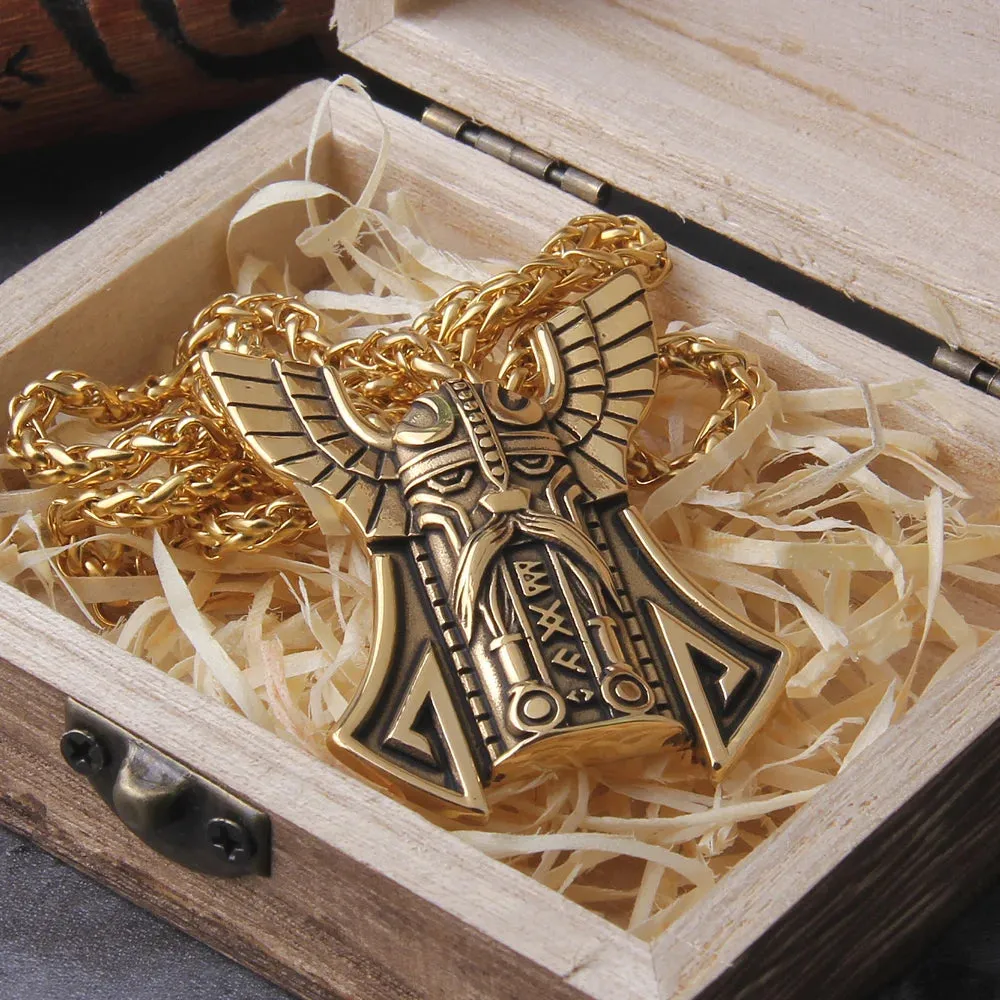 Norse Mythology Odin Viking Necklace