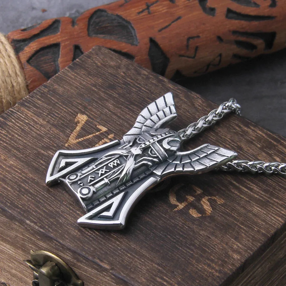 Norse Mythology Odin Viking Necklace