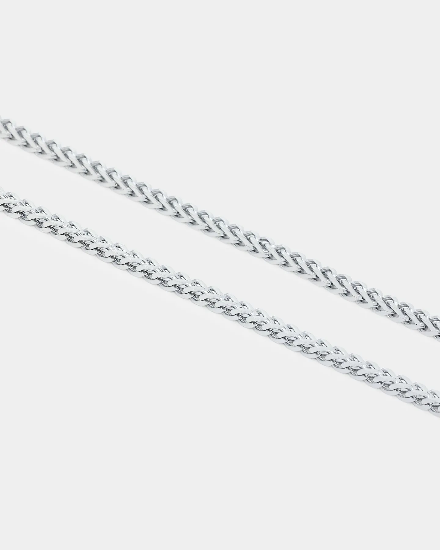 NXS 2.5mm Franco Chain White Gold