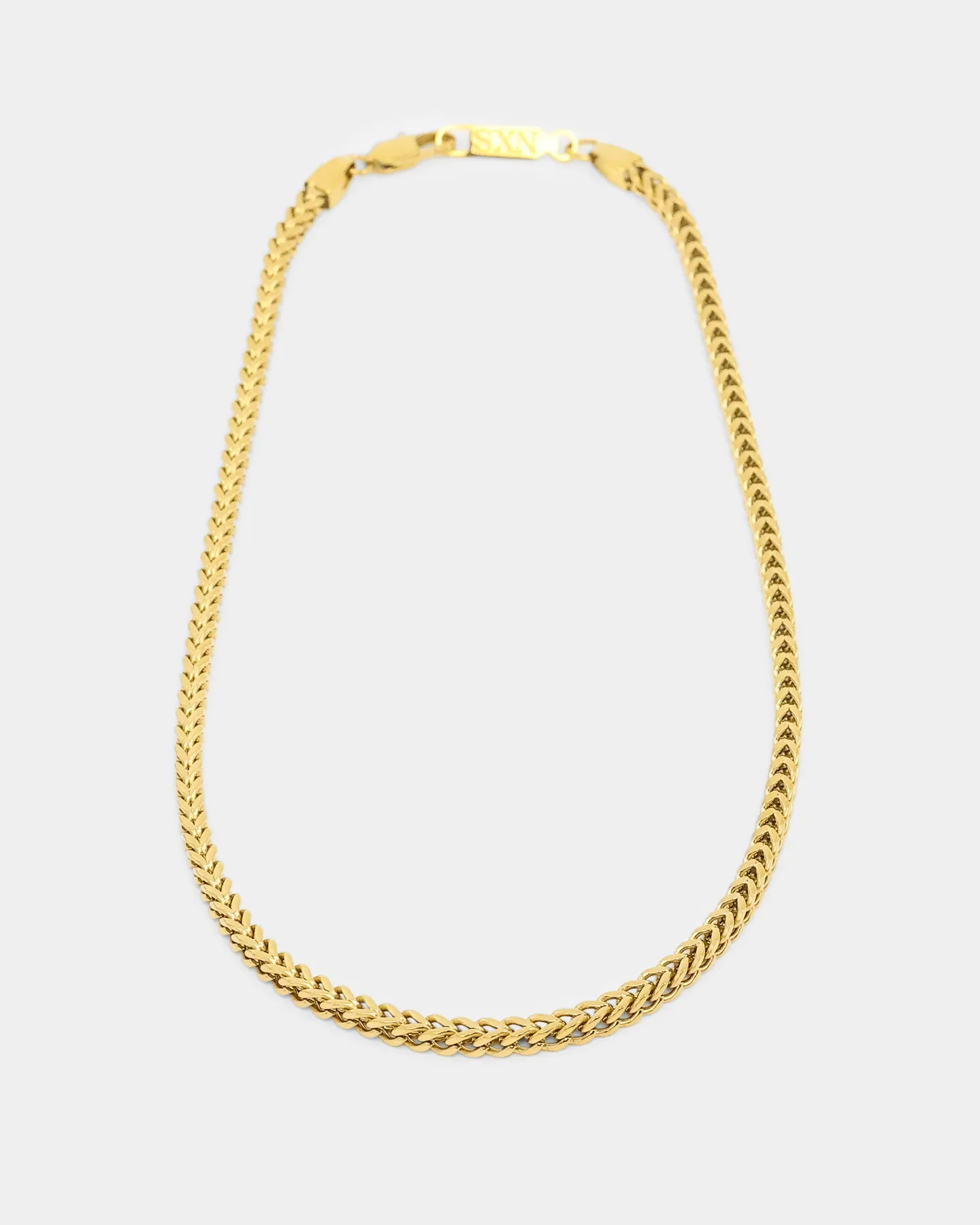 NXS 4mm Franco Chain Gold