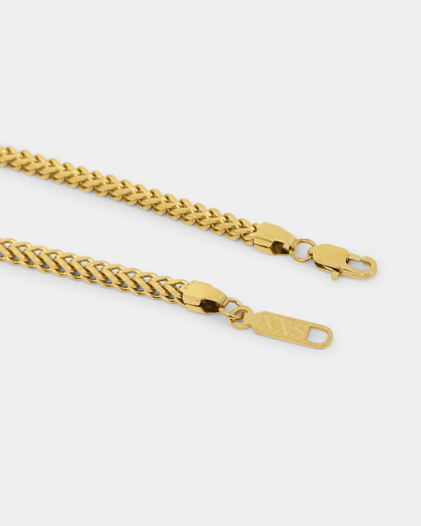 NXS 4mm Franco Chain Gold