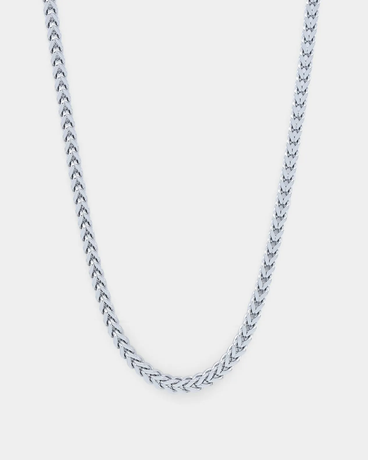 NXS 6mm Franco Chain White Gold