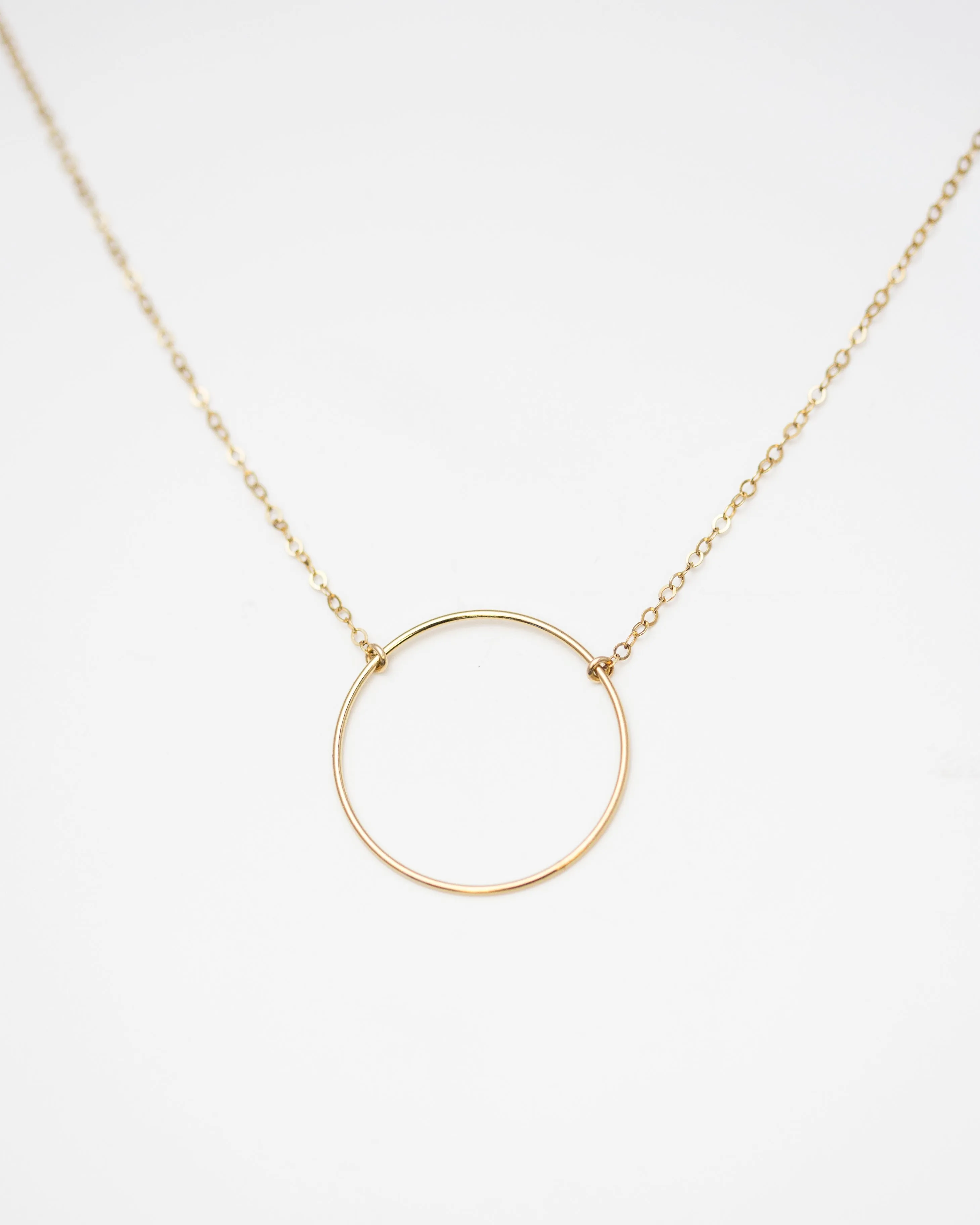 Open Circle Necklace