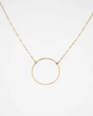 Open Circle Necklace