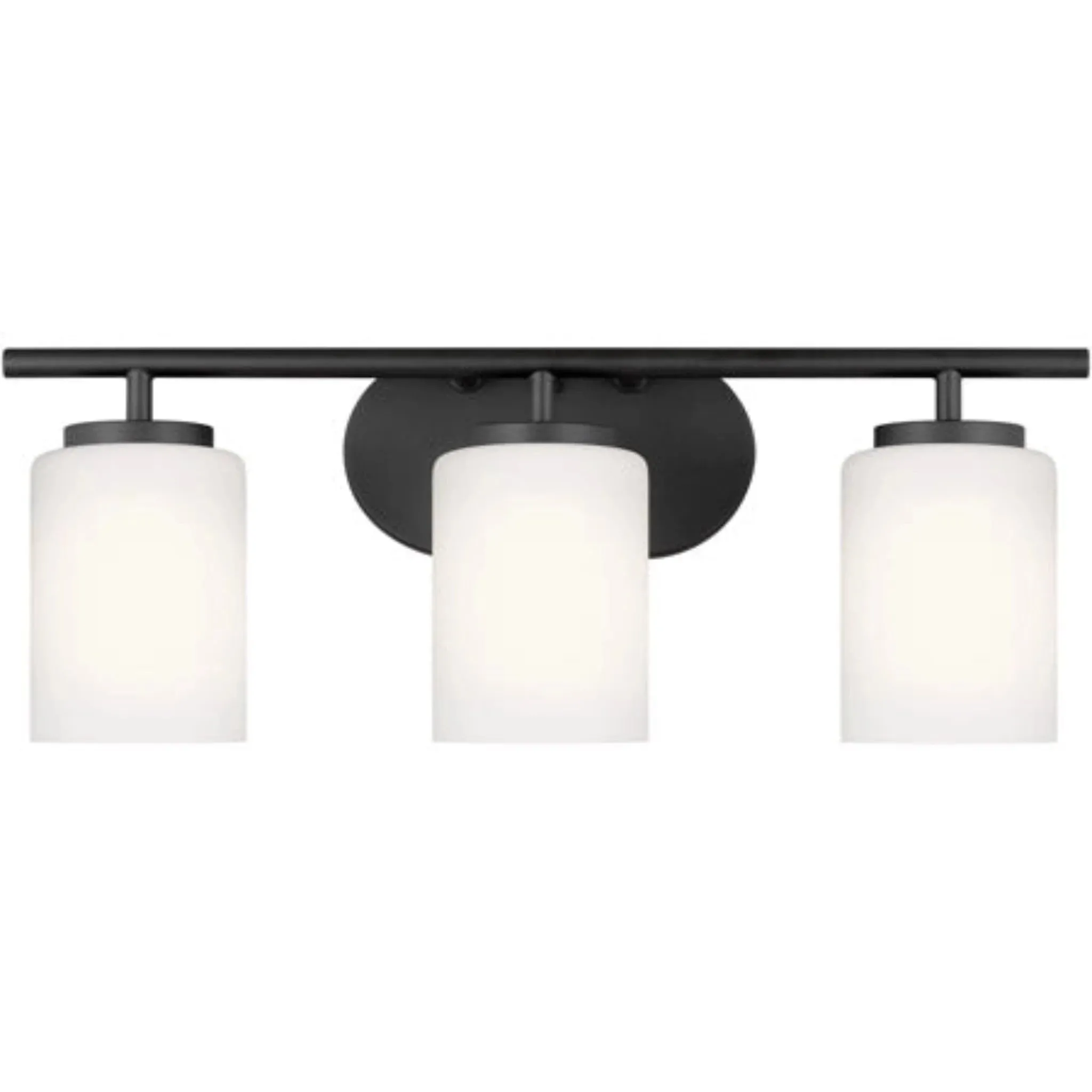 Oslo 3 Light 20" Midnight Black Vanity Light