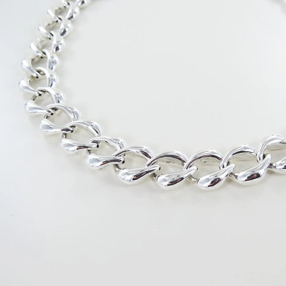 Oval Link Electroform Necklace