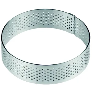 PAVONI ROUND STAINLESS STEEL MICROPERFORATED BAND, 7 Ø