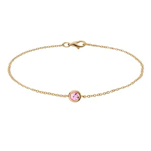 PINK TOPAZ BRACELET