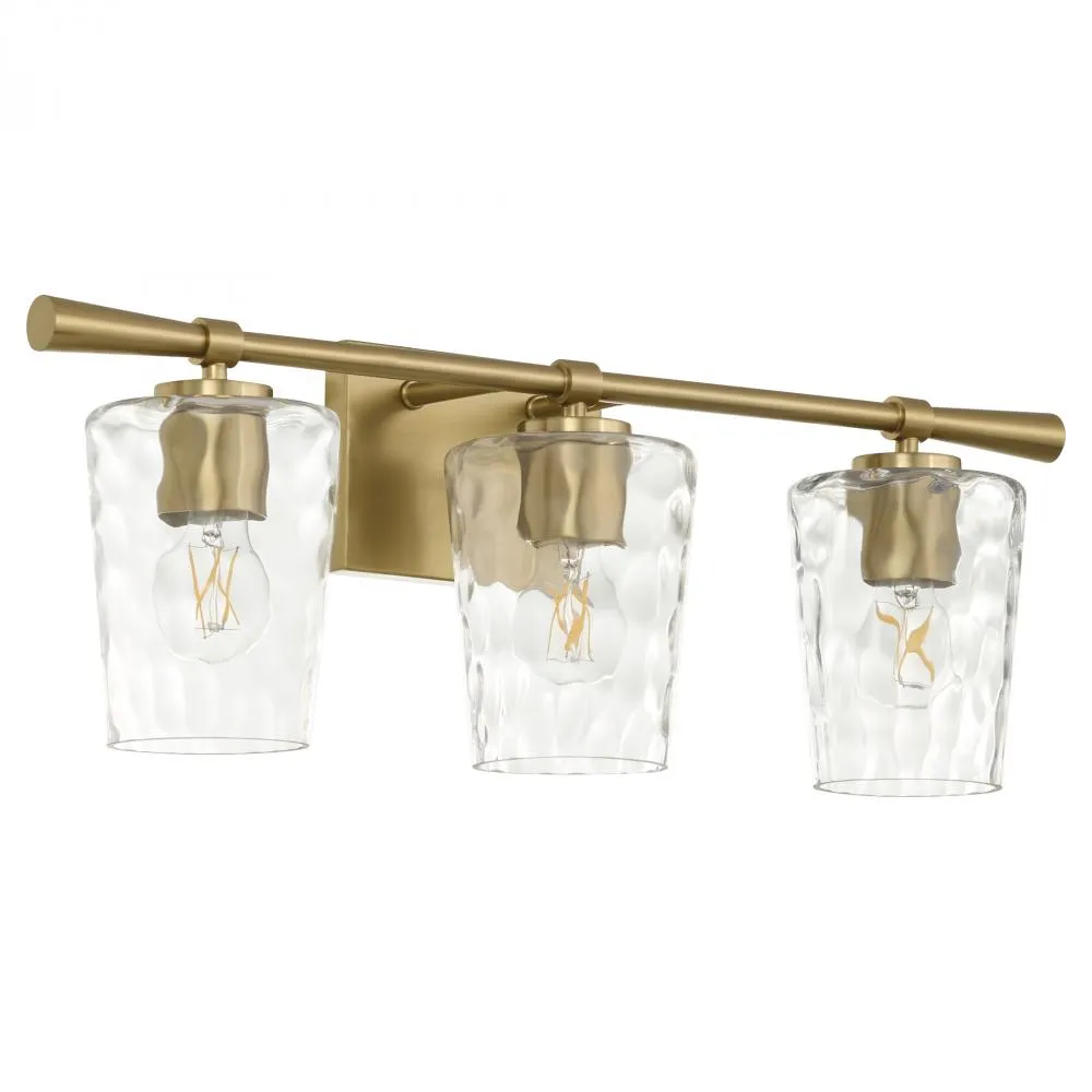 Quorum International GOODWIN 5204-3-80 Bathroom Fixture Contemporary - Aged Brass