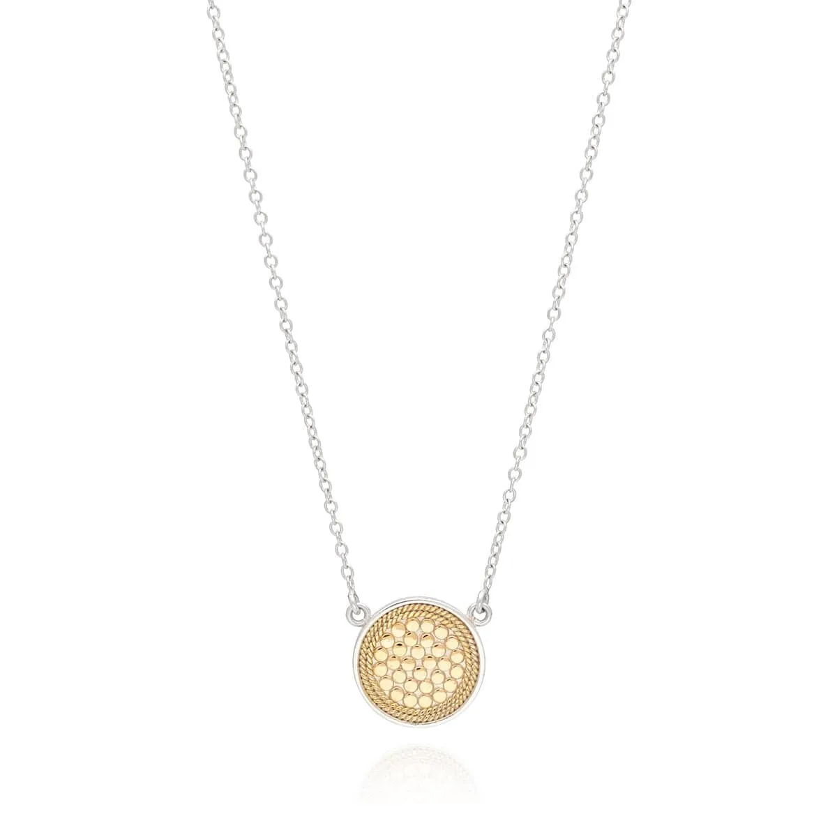 Reversible Classic Disc Necklace