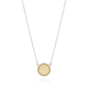 Reversible Classic Disc Necklace