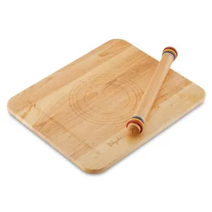 Rolling Pin and Pie Board Set