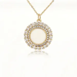 ROUND GOLD NECKLACE