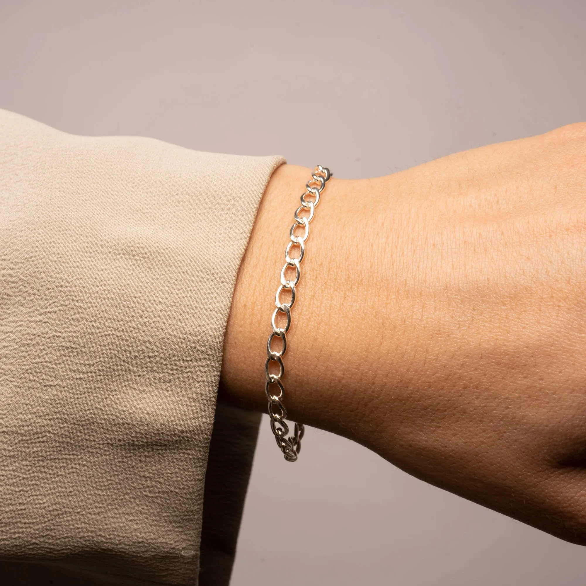 Silver Neptune Bracelet