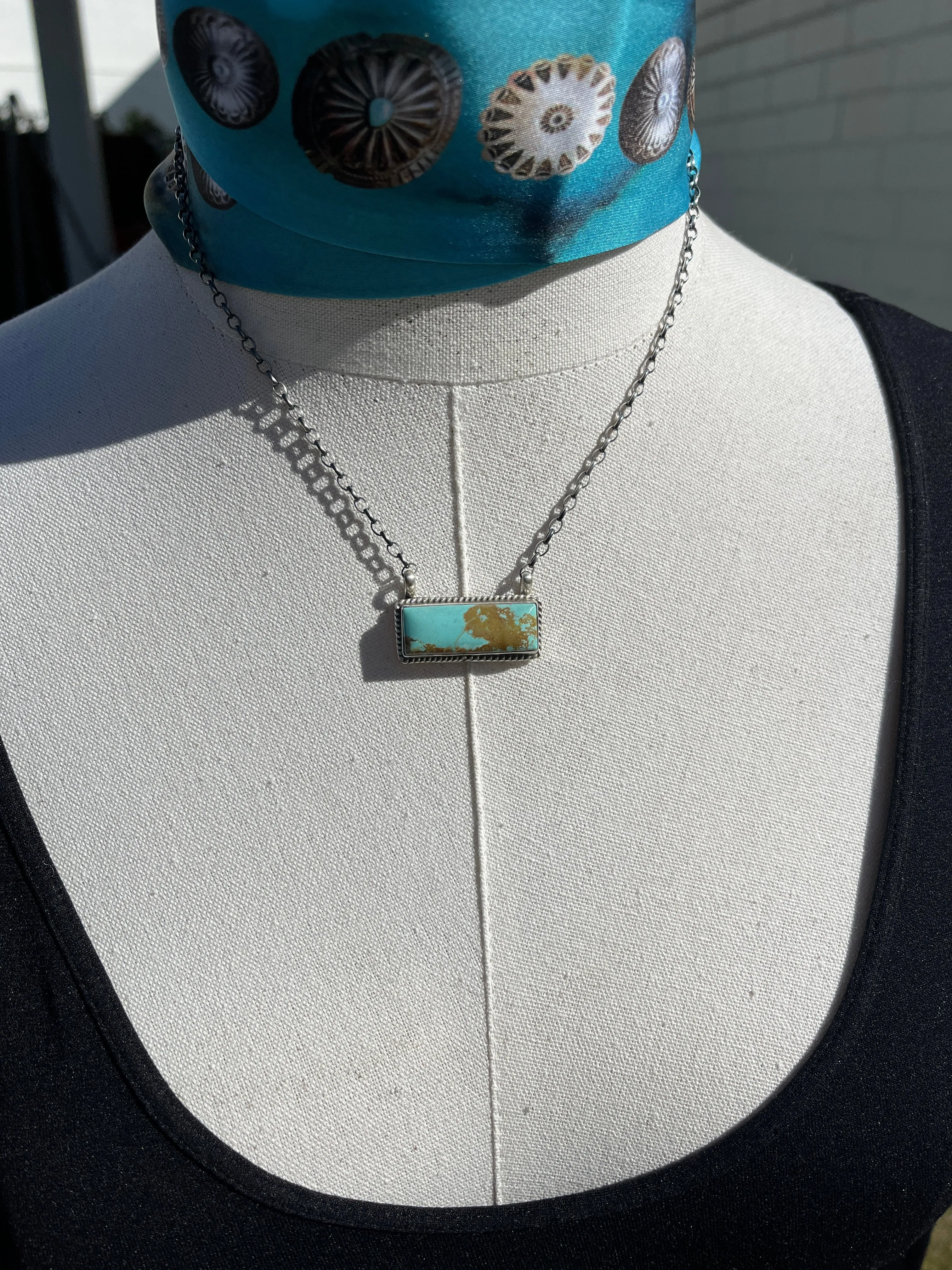 Simple Kingman Bar Necklace #4