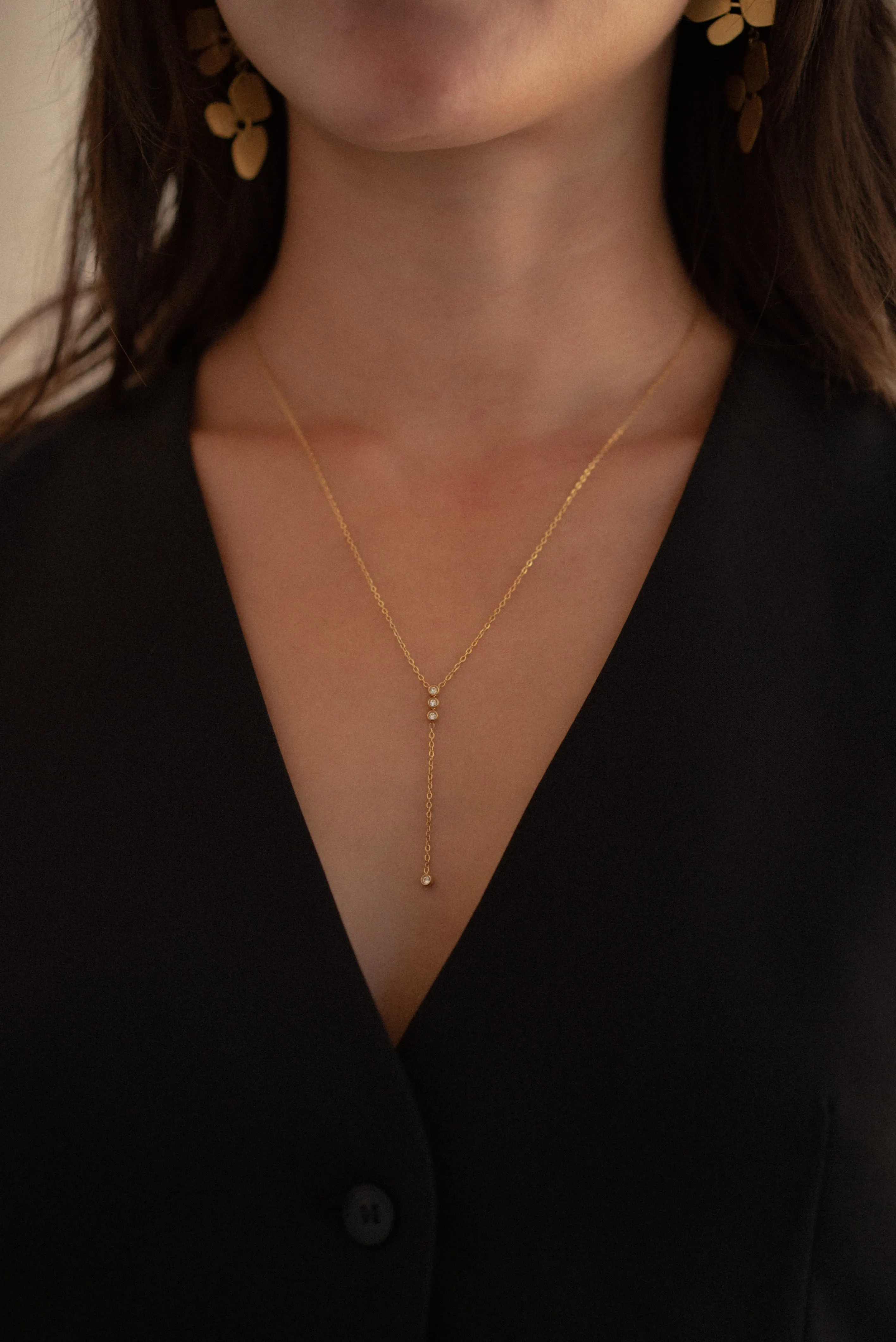 SIMPLE LARIAT NECKLACE