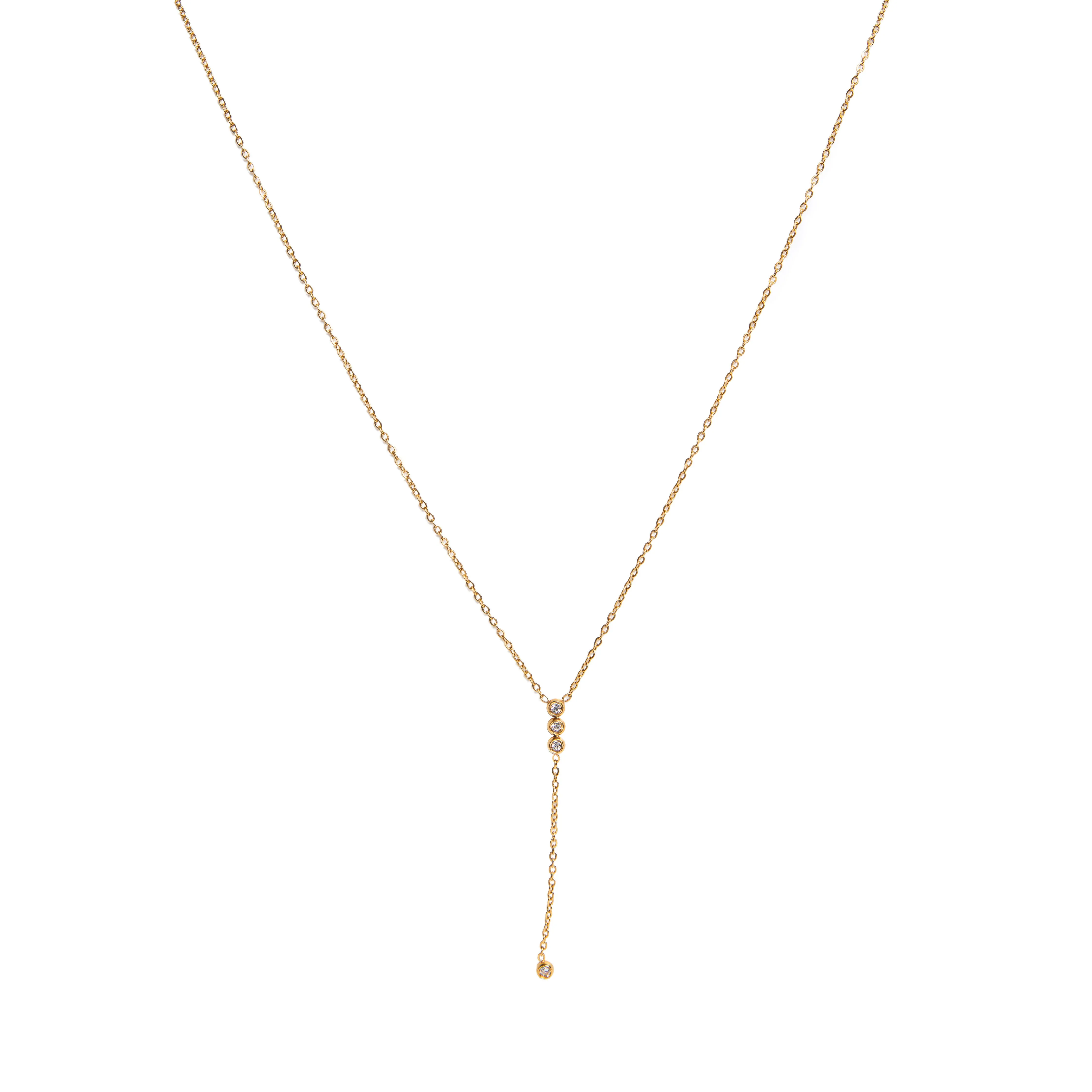 SIMPLE LARIAT NECKLACE