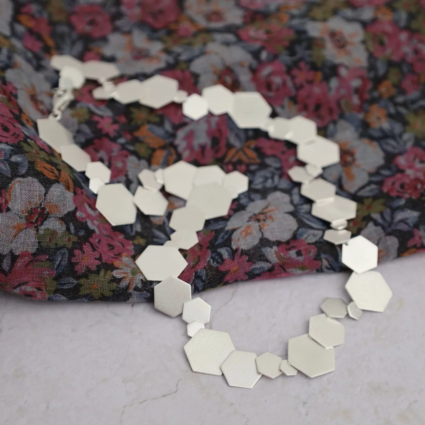 Solid Hex Necklace