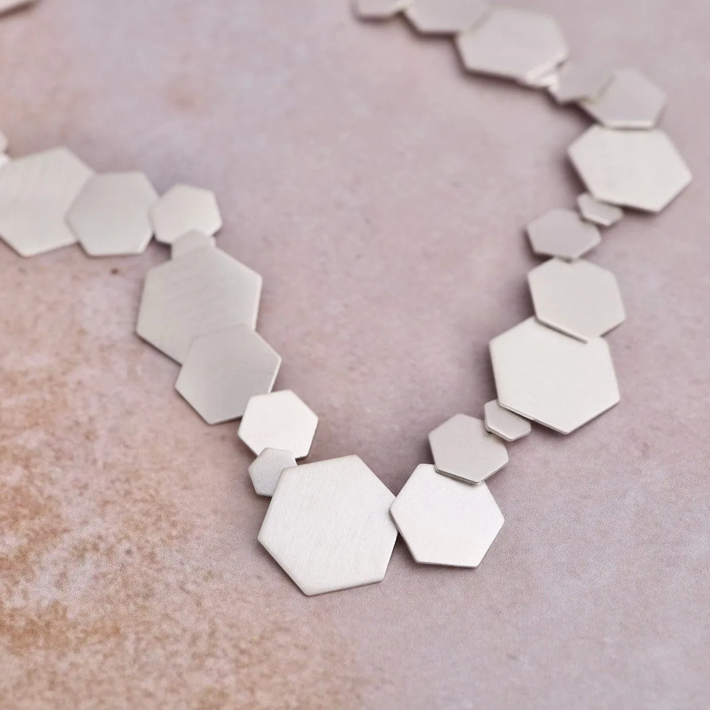 Solid Hex Necklace