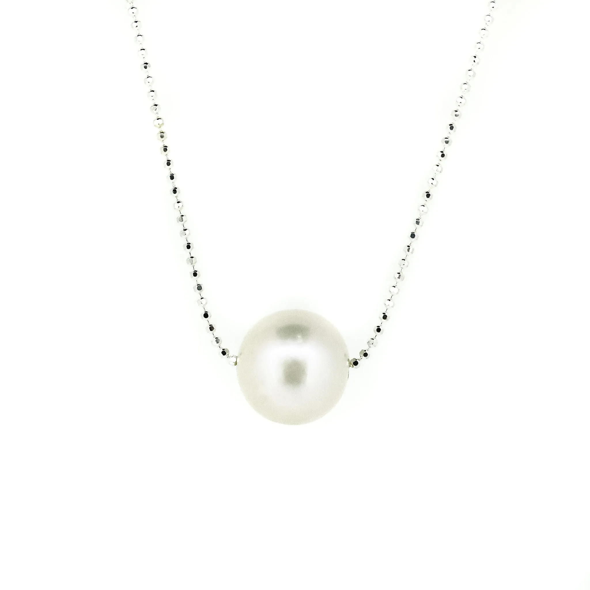 Sophie Pearl Necklace Sterling Silver