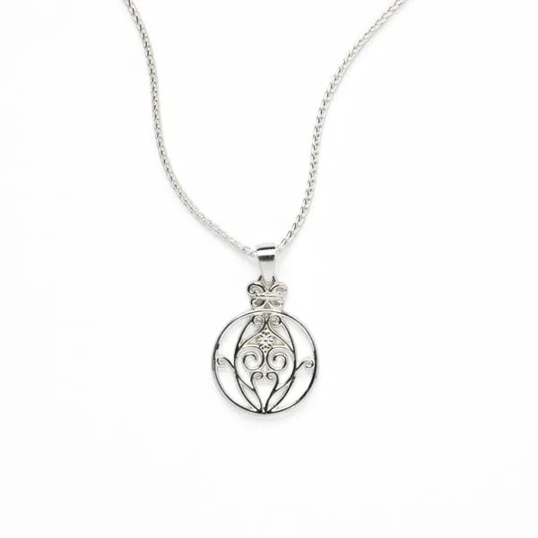 Southern Gates Biltmore Collection Sterling Silver Radiance Necklace (91508)