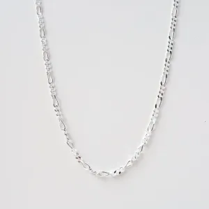 Sterling Silver Figaro Chain - 20"