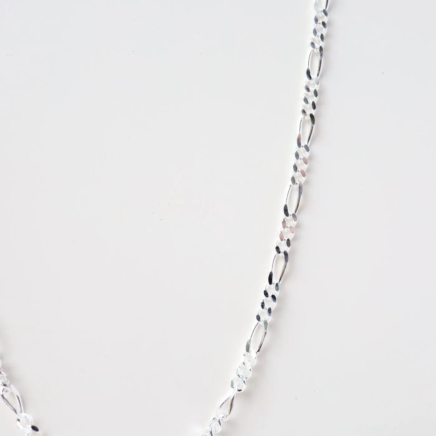 Sterling Silver Figaro Chain - 20"