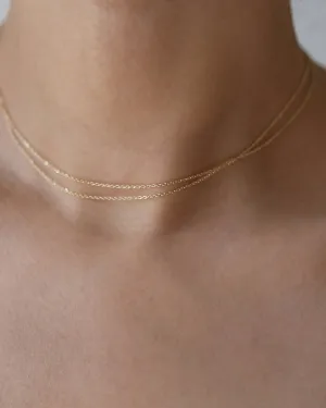 Super Dainty Wrap Necklace