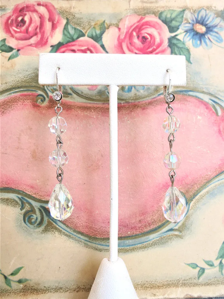 Teardrop Crystal Earrings