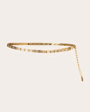 The Aphrodite anklet - gold plated