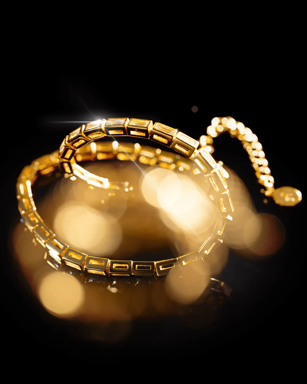 The Aphrodite anklet - gold plated