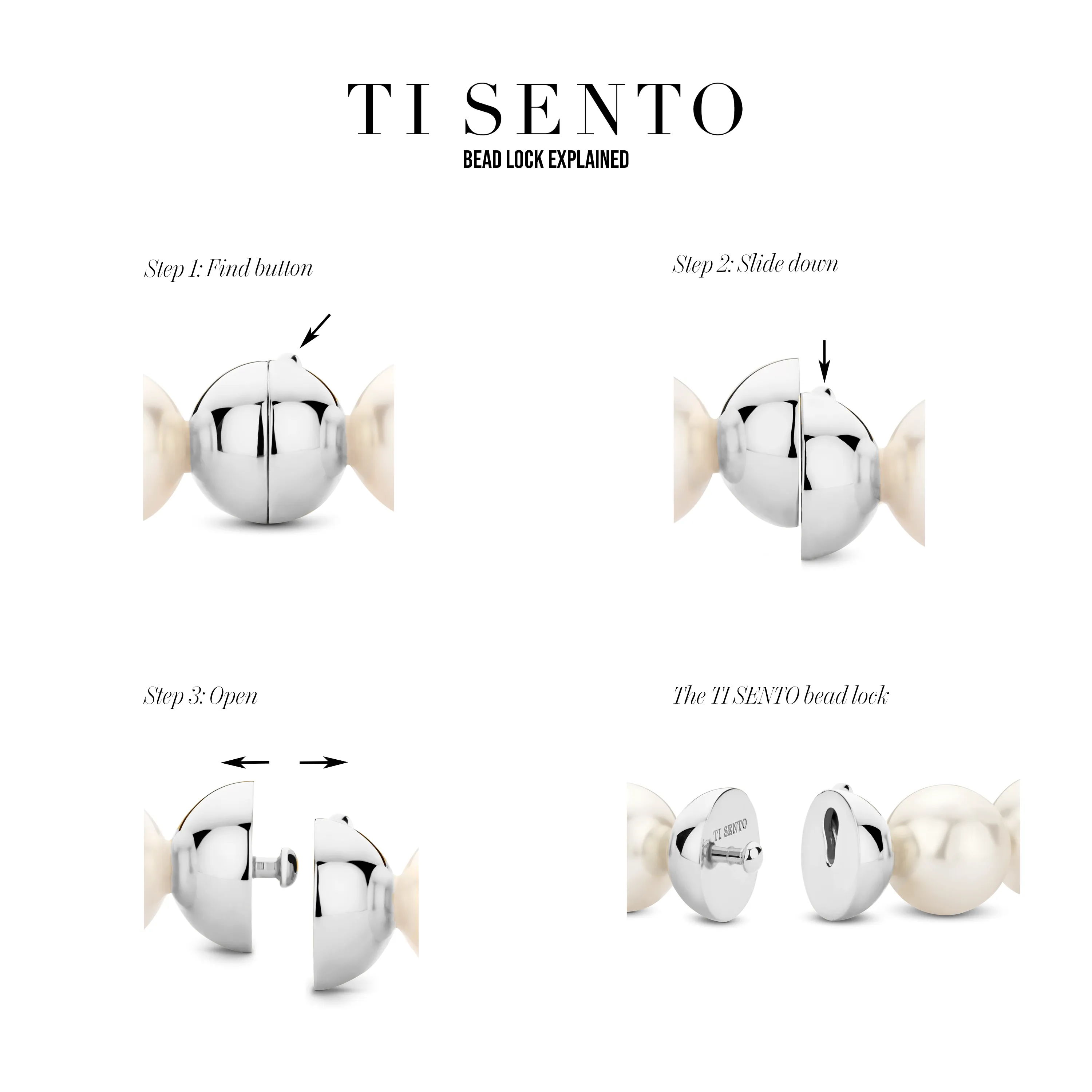 TI SENTO Necklace 34016PW