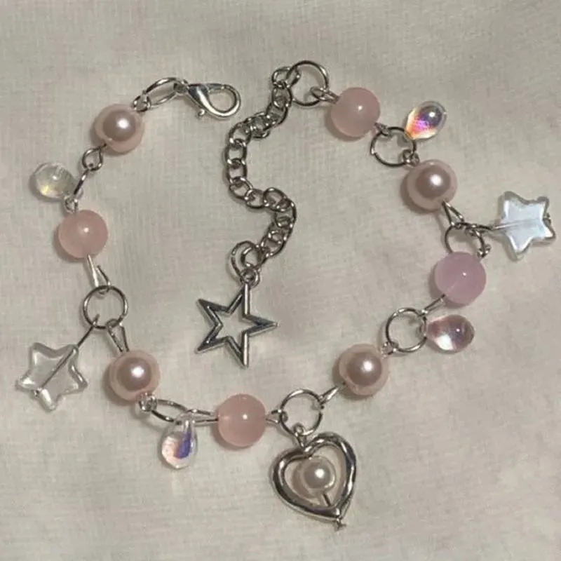 Toleet Pearls and Stars Bracelet