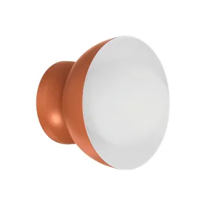 Ventura Dome 1 Light Wall Sconce in Baked Clay